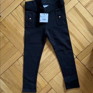 Toddler girl black dress pants